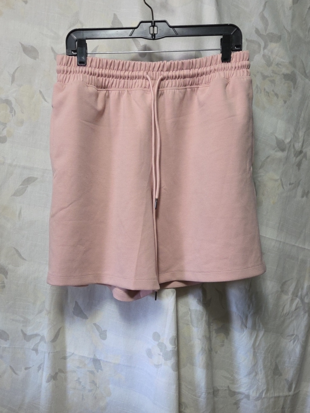 Women's Drawstring Lounge Shorts - Pink